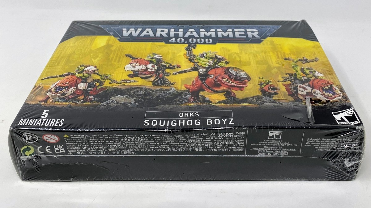 Games Workshop Warhammer 40K Orks Squighog Boyz (50-54) for
