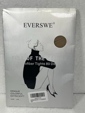 Everswe Full Of The Colours Microfiber Tights 80 Den L/XL Natural