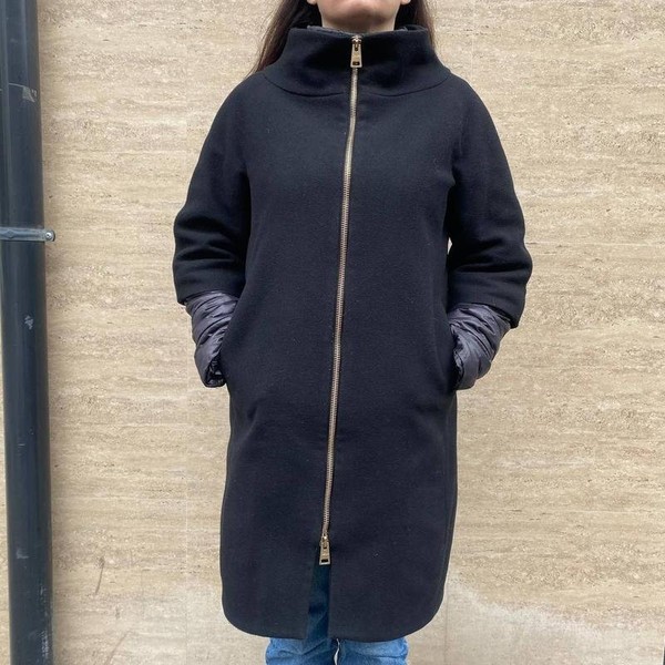 Damen Herno Mantel schwarz 44 / XXL / 52