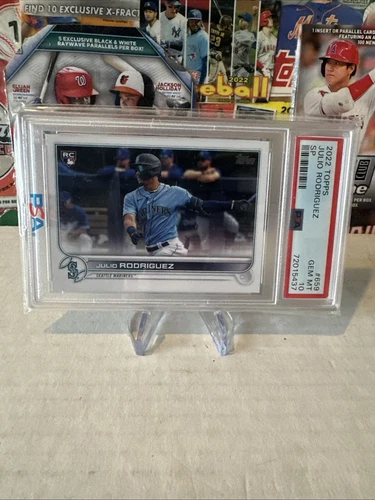 🔥 2022 Topps Series 2 JULIO RODRIGUEZ SP | PSA 10 | Rookie 659 Mariners