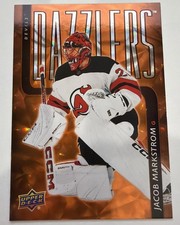 2025-26 Upper Deck Series 2 - Dazzlers Jacob Markstrom #DZ-72 Orange