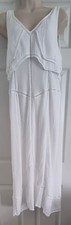 And Other Stories White long Dress Dress Size Eur 40 12- 14 UK