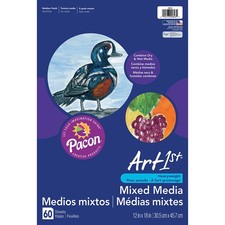 PAC4843 Art1st Mixed Media Art , 12 x 18, Whi...