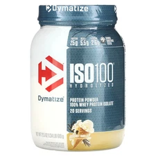 ISO100® Hydrolyzed, 100% Whey Protein Isolate, Gourmet Vanilla, 1.34 lb (610 g)