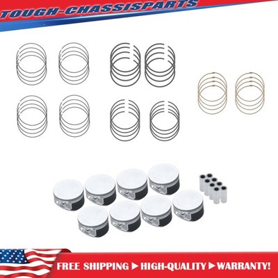 Fit For Dodge Durango 2004-2006 5.7L V8 OHV Pistons with Rings Set New 5086010AB