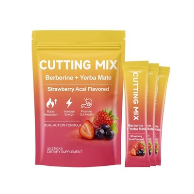 Drink Cutting Mix   Berberine, Chromium, 5-HTP, Yerba Mate & Magnesium -