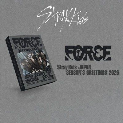 Stray Kids JAPAN 2026 SEASON'S GREETINGS “FORCE” JYP ORIGINAL MD