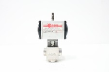 Rbr Valvole SERIES 800 Pneumatic Stainless Threaded Ball Valve 1/2in Npt
