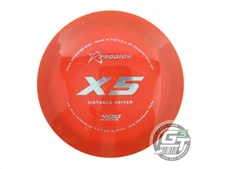 NEW Prodigy Discs 400 X5 166g Red Silver Foil Distance Driver Golf Disc