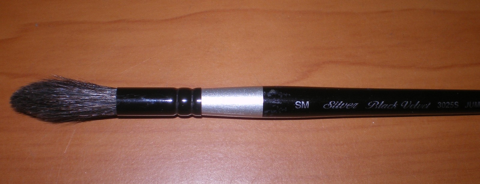 Silver Black Velvet Brush 3025S JUMBO Round Wash SMALL Watercolor Gouache Inks