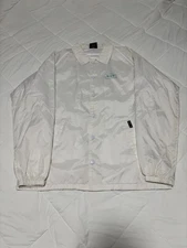 HUF Box Logo Lined Nylon Coaches Jacket Size M Streetwear Skateboarding Outdoor