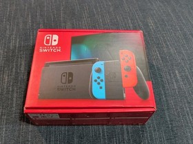 Nintendo Switch System with Neon Blue and Neon Red Joy-Con (HAC-001-01)