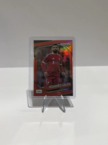 2025-26 Panini Prizm FIFA Mohamed Salah Red Prizm /149 COLOR MATCH