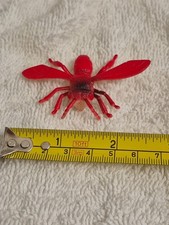 Insect Figure Plastic Toy Nature Animal Bug Fly Bee Flying Pest Red Horsefly