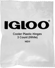 Cooler Plastic Hinges for Ice Chests (Set of 3) - Made in the USA - Standard Siz