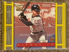 2000 PACIFIC REVOLUTION CAL RIPKEN JR. FOUL POLE NET FUSIONS BALTIMORE  ORIOLES