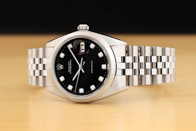 時計 ROLEX OYSTERDATE PRECISION 6694 ROLEX OYSTERDATE PRECISION 6694 BLACK DIAMOND MANUAL WIND STEEL