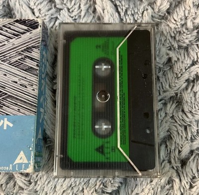 RARE 1981 Casiopea Cross Point Cassette Tape Japan Alfa Black