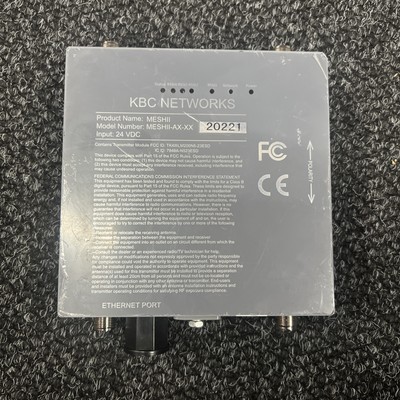 KBC Networks MeshII AX XX Industrial Wireless Mesh Node | Dual-Band 