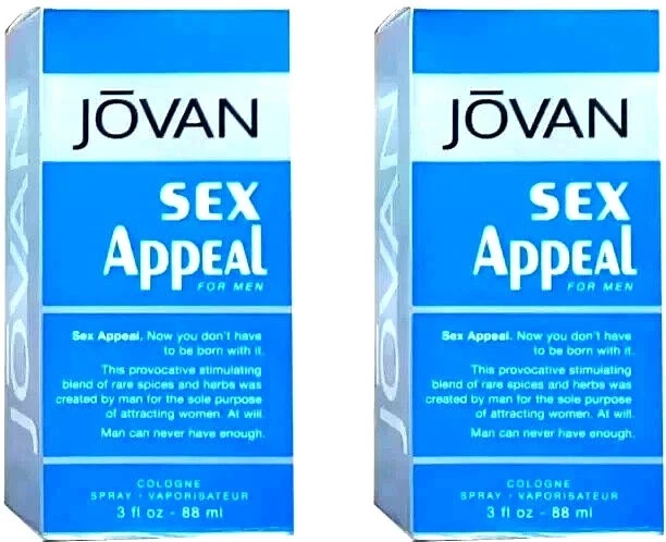 Jovan SEX APPEAL (PACOTE COM 2) Perfume - 176 ml - FRETE GRÁTIS - Imagem 3 de 4