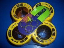 NOS Rare Hyper Atomic Punx 62mm roller skate wheels: Set of 4: "Neil Piper"