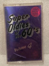 Super Oldies of the 60's Volume 4 -Cassette NEW/Unopened m2