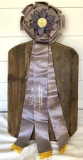 Knoxville TN T.V.A. & I. Fair Horse Show Rosette Ribbon Award Equestrian Gray
