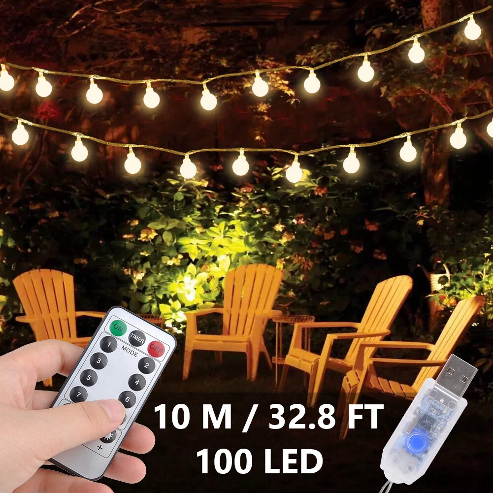 Indoor led string 2024 lights with remote