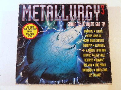 CD - Metallurgy 3 - Smoke ´em if You´ve Got ´em + Buch + Schuber - RAR