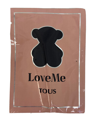 Tous Love Me Onyx Parfum 0.05 oz 1.5 ml Parfum Spray Mini/Travel Sample Vial