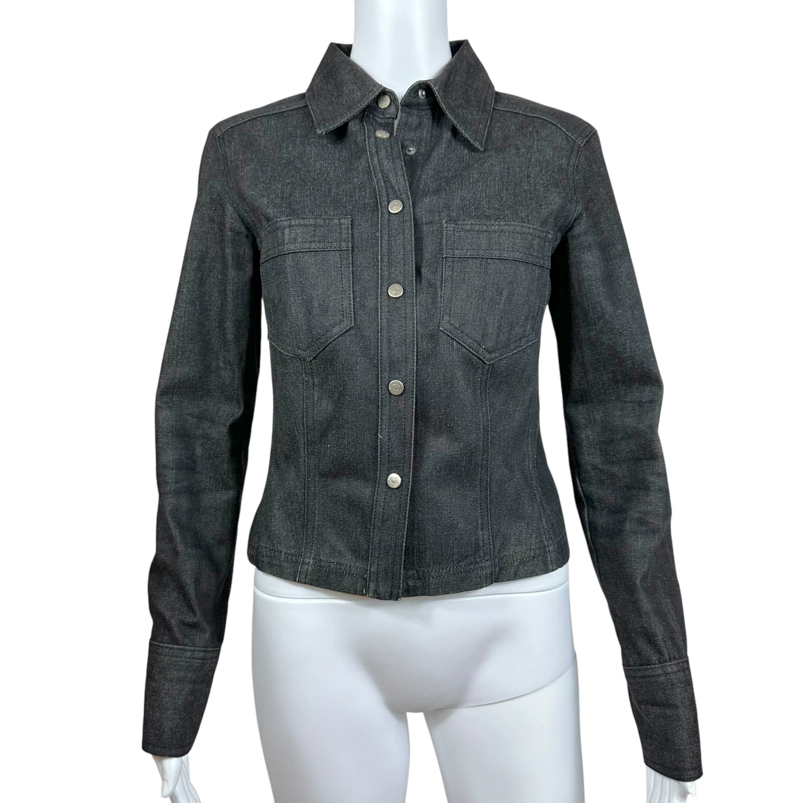 Giacca denim Gucci by Tom Ford A I 1998 tasca anteriore