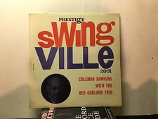 COLEMAN HAWKINS - with Red Garland Trio ~ SWINGVILLE 2001 {dg orig} - VERY RARE