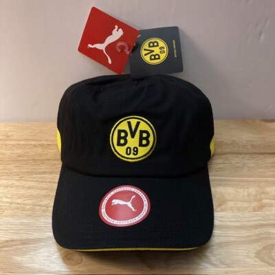 *NWT* BORUSSIA DORTMUND Puma ''BVB'' Black/Yellow Official Snapback Hat (OSFM)