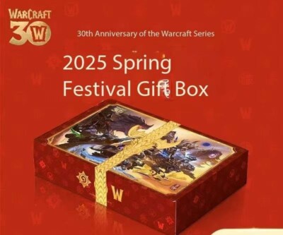 Blizzard  Game Warcraft 30th anniversary 2025 New Year gift box