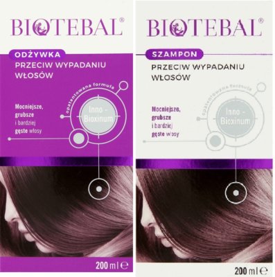 Biotebal Set Shampoo & Conditioner gegen Haarausfall Haar Wachstum 200ml+200ml 