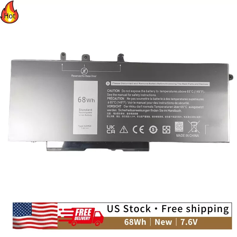 Bateria Dell Latitude 5480 5580 5490 5590 Gjknx Original | Brasil