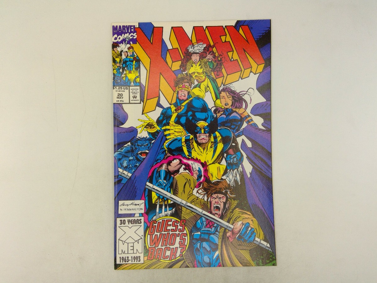X-Men Vol. 2 #20 Marvel Comics 1993 VF/NM Andy Kubert | eBay