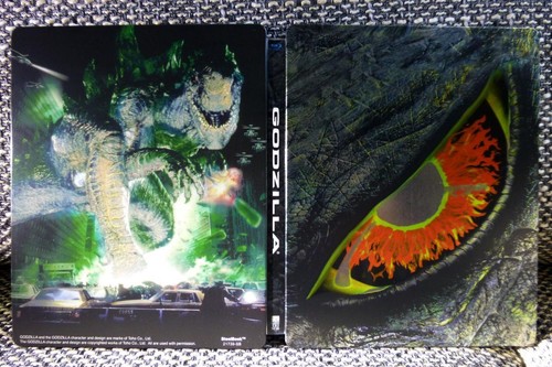 Godzilla STEELBOOK 1998 (Blu-ray Disc,Germany Import) RARE REGION FREE - Imagen 5 de 7