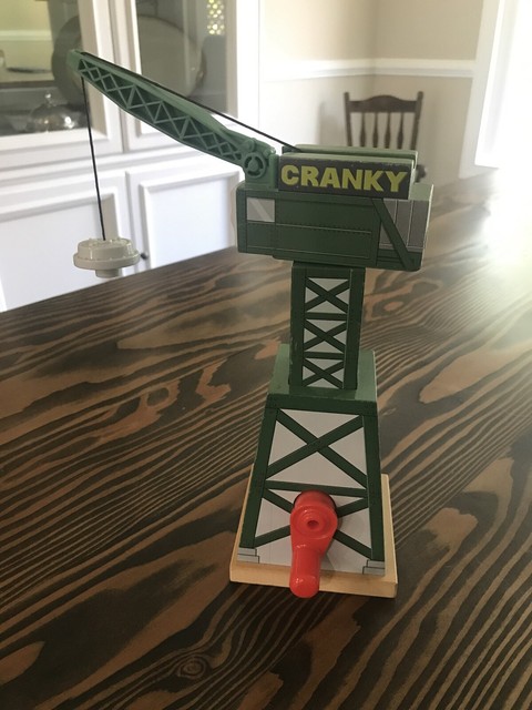 thomas and friends wooden railway cranky the crane