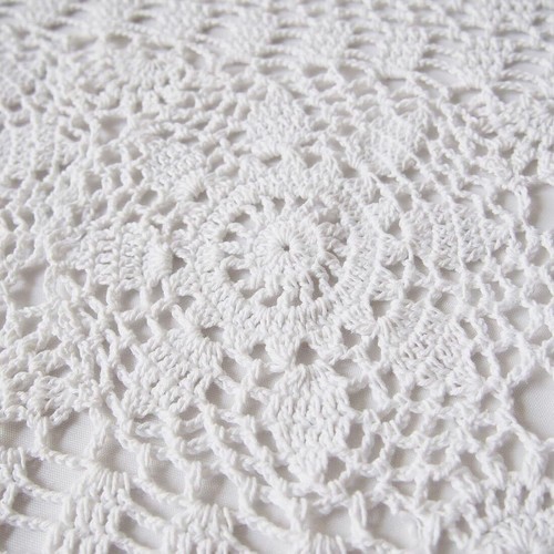 Vintage Crochet Lace Table Runner Doily Rectangle Dresser Scarf Wedding Party - Picture 6 of 41