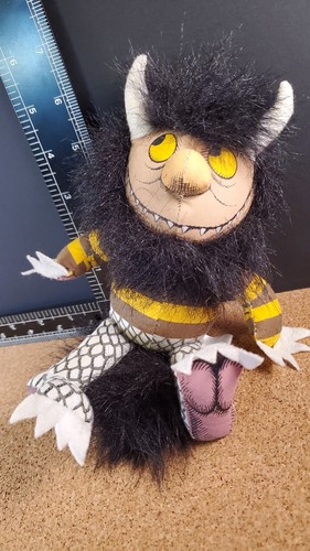Where The Wild Things Are Plush Moishe Monster 8" By Warner. Bros - Picture 8 of 8