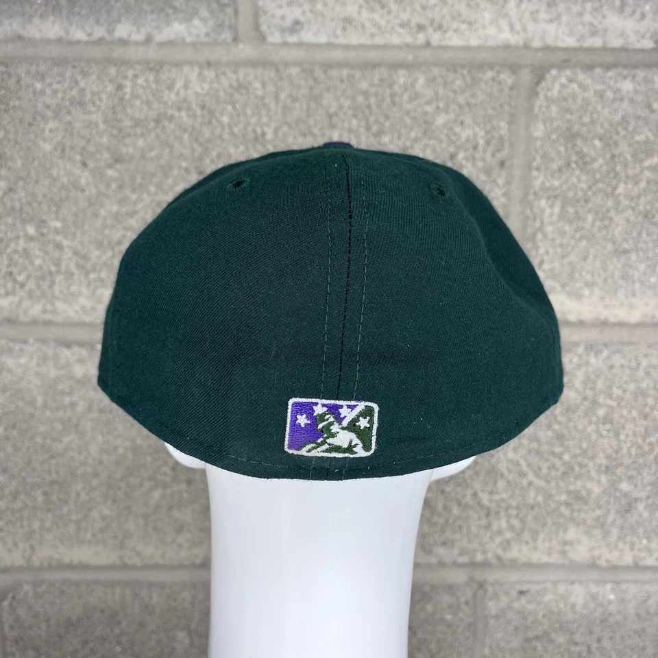 VTG 1990s Augusta Greenjackets MiLB Fitted Hat New Era 5950 Size 7 5/8 - Image 3 of 4