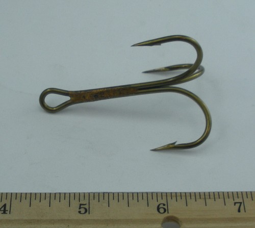 Muta Nuoto Uomo 25 Ganci Da Pesca Mustad 3551 Taglia 18 In Bronzo - Perfetti Per Trote Ed Esche Elettriche Ami Pesca - Foto 7