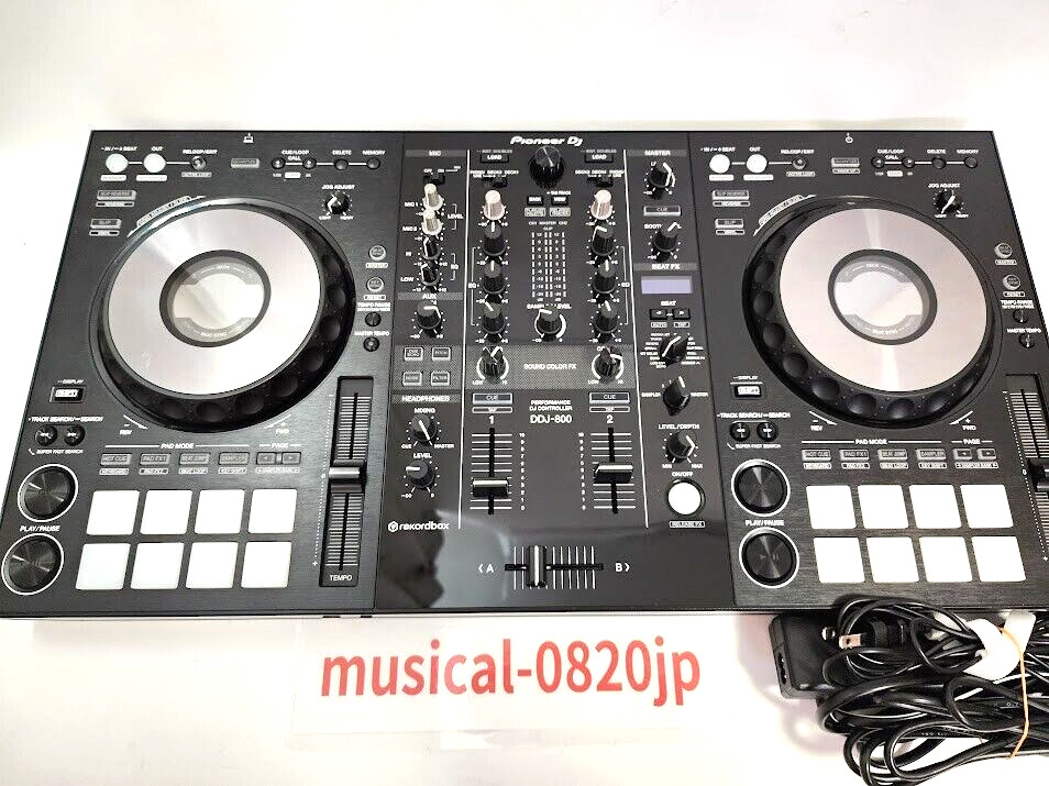 Pioneer DDJ-800 Rekordbox 2ch DJ Controller DDJ800 2-Channel Black eBay