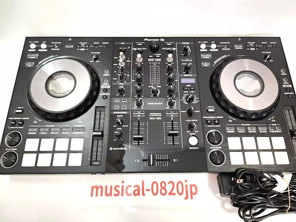 Pioneer　DDJ800　Black　2-Channel　2ch　DDJ-800　Controller　eBay　Rekordbox　DJ