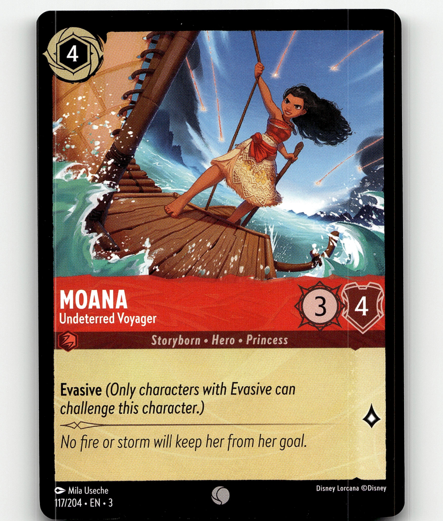 lorcana moana 2 card Graded - Event Promo 26/P2 none) } function check Moana Disney Lorcana Cards List
