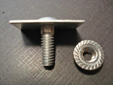 1 Pc Nors Running Board Moulding Bolts Clip Nut 1935 1936 1937 1938 Packard