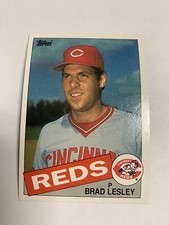 1985 Topps Cincinnati Reds Brad Lesley