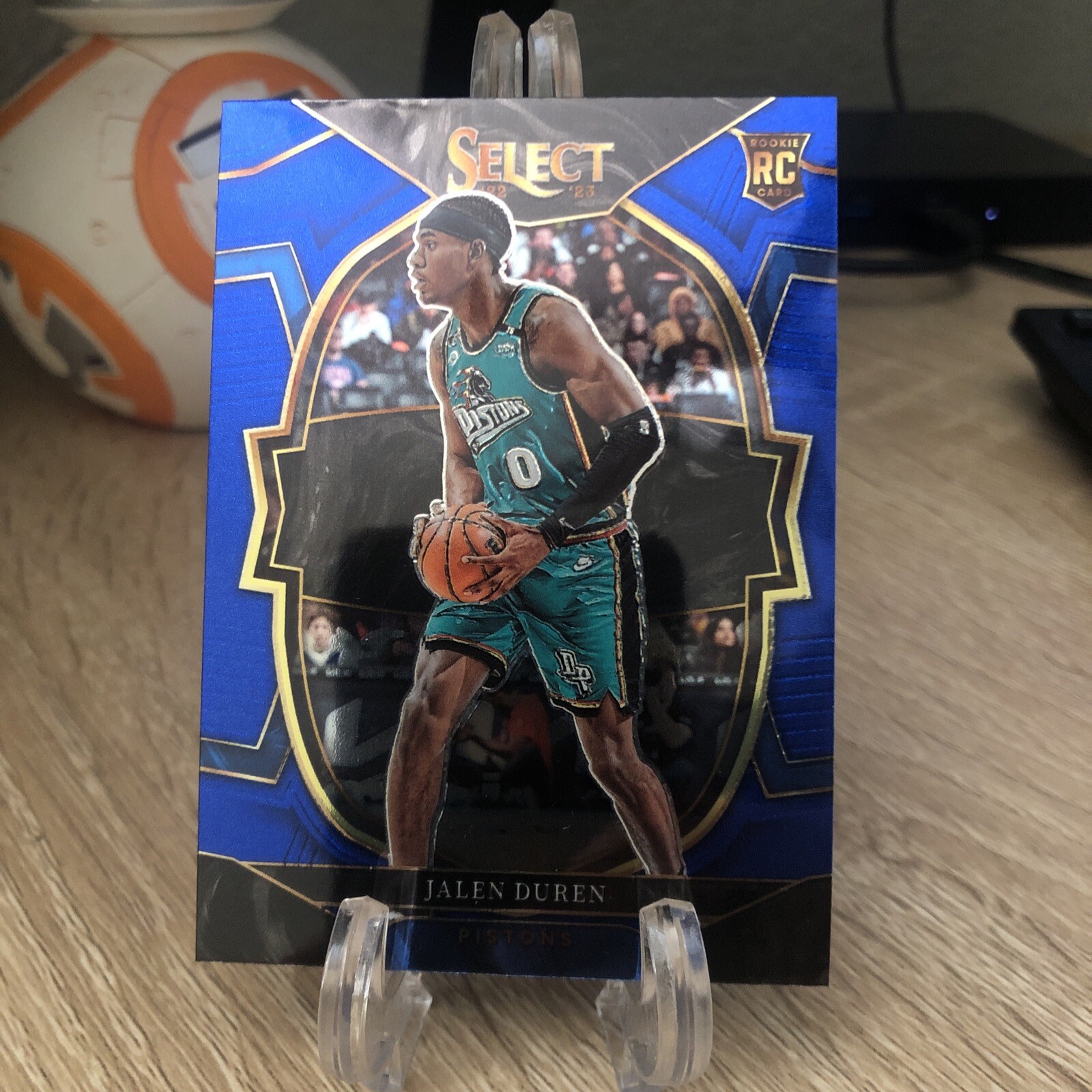 2022-23 Select Jalen Duren Concourse Blue Prizm Rookie RC #98 Pistons