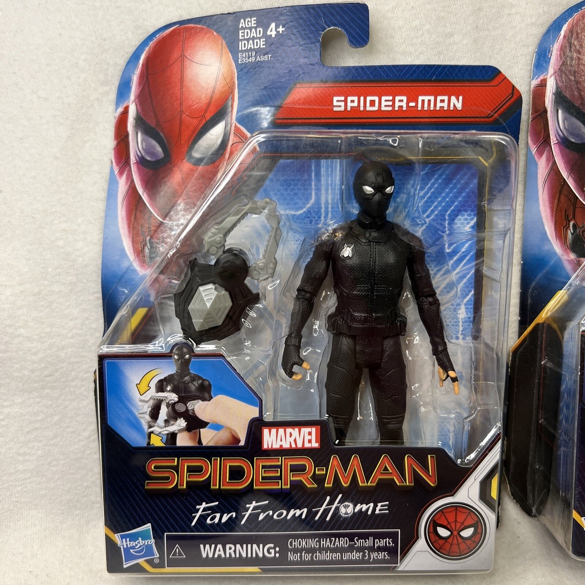 Marvel Far From Home Stealth Suit Spider-Man and Molten Man
